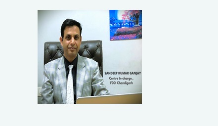 FDDI Chandigarh Center In-charge Sandeep Kumar Ganjay
