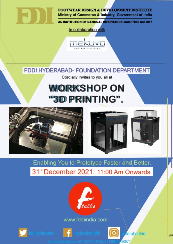 Workshop on 3D Printing